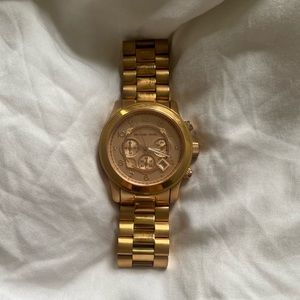 Michael Kors rose gold watch